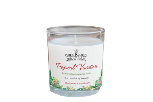 Tropical Vacation Scented Candle