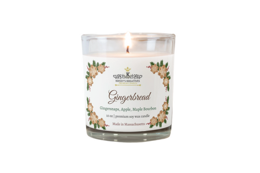 Gingerbread Dessert Candle