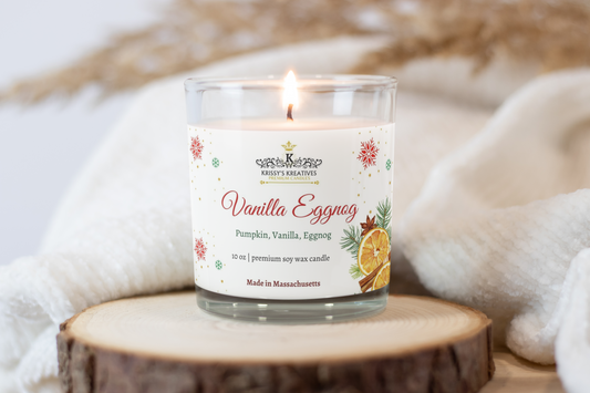 Vanilla Eggnog Holiday Candle