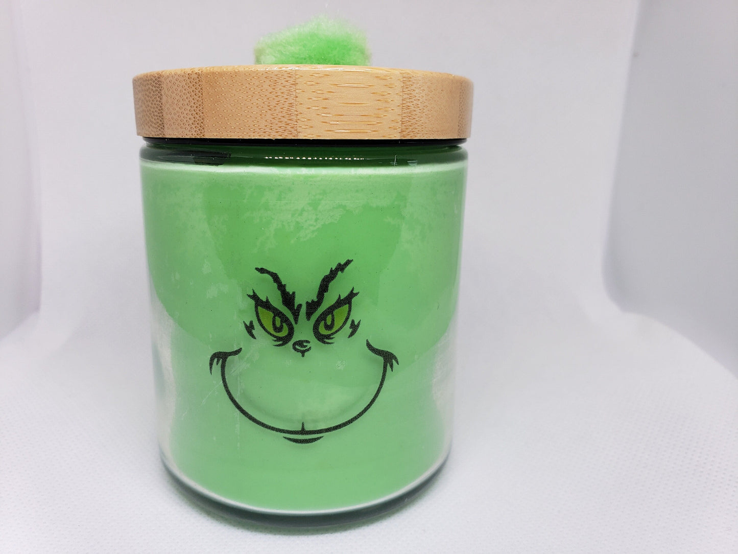 Grinch Christmas Gift Premium Soy Wax Scented Candle