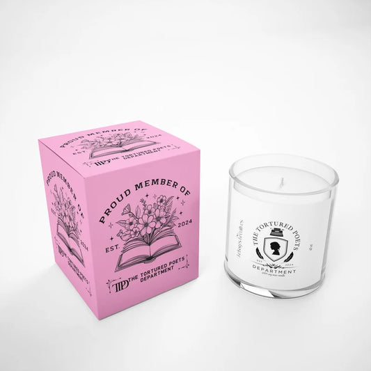 The Tortured Poets Department Soy Candle Scented | Gift for Swiftie